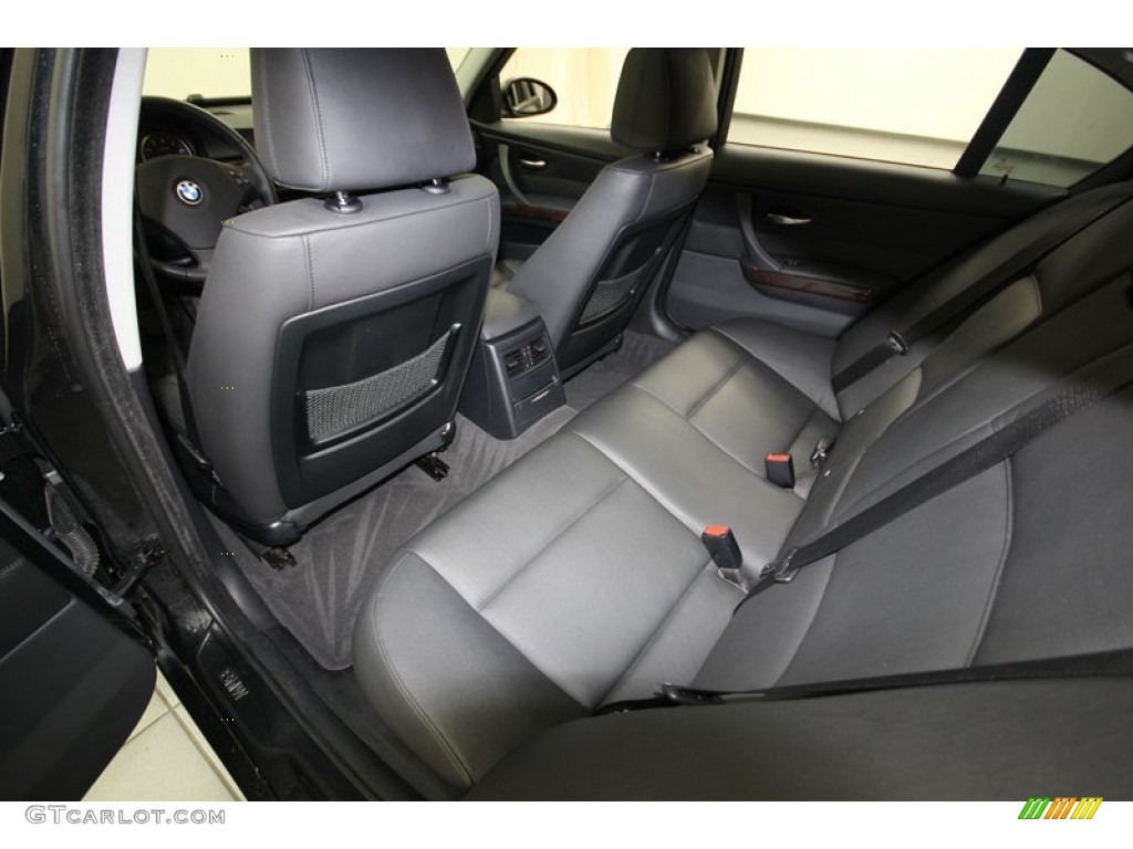 2008 3 Series 328i Sedan - Black Sapphire Metallic / Black photo #25
