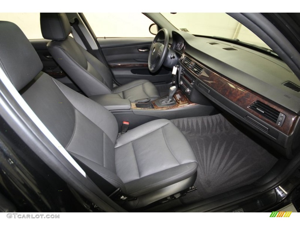 2008 3 Series 328i Sedan - Black Sapphire Metallic / Black photo #33