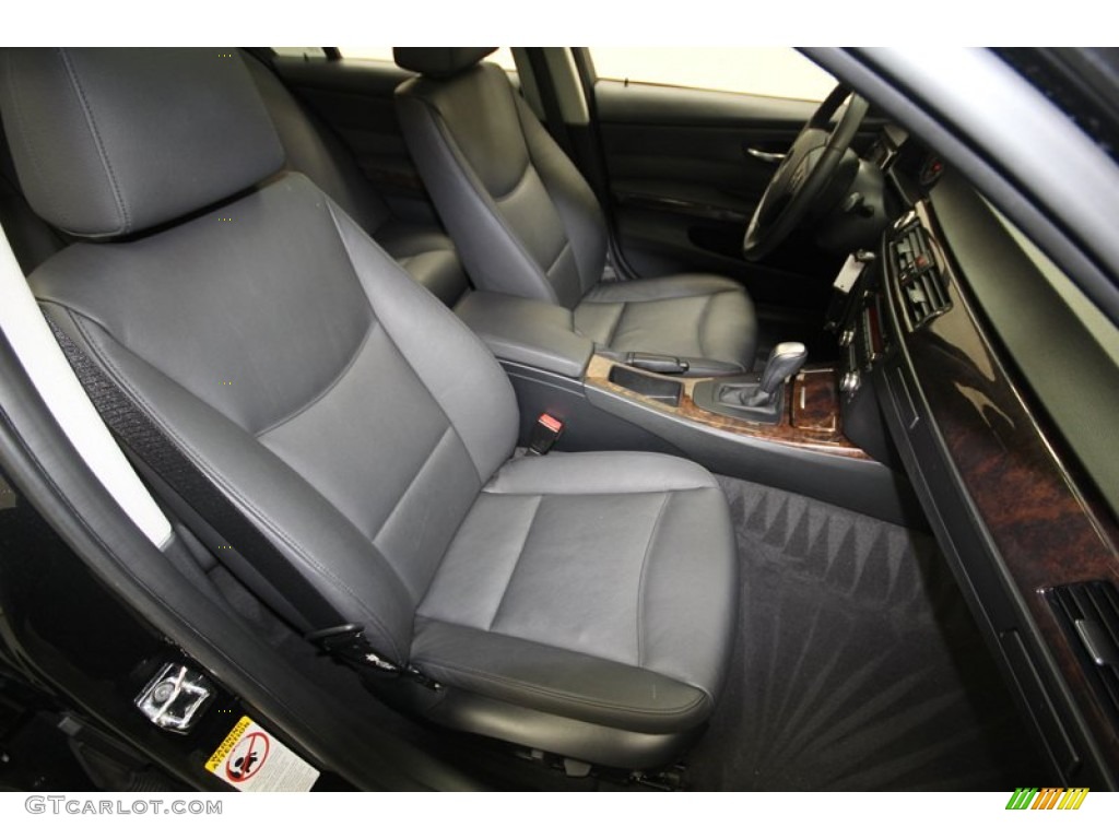 2008 3 Series 328i Sedan - Black Sapphire Metallic / Black photo #36