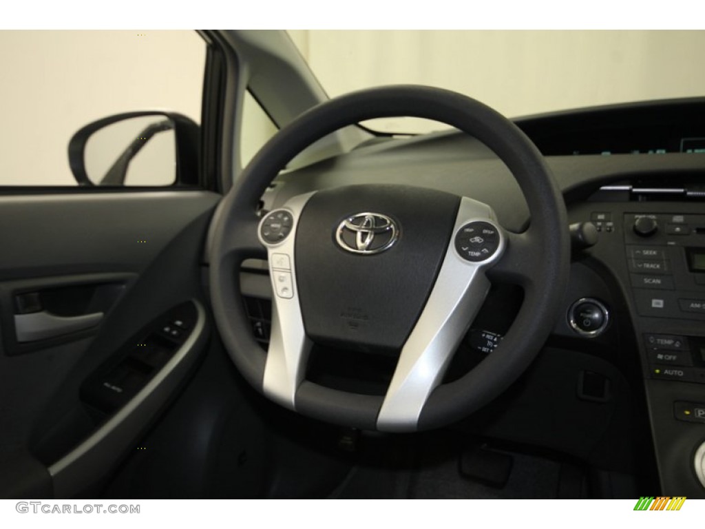 2010 Prius Hybrid III - Classic Silver Metallic / Misty Gray photo #30