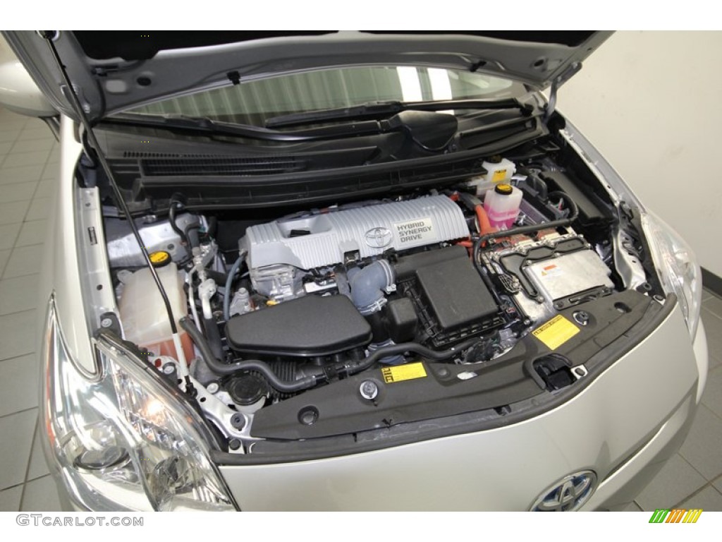 2010 Prius Hybrid III - Classic Silver Metallic / Misty Gray photo #44