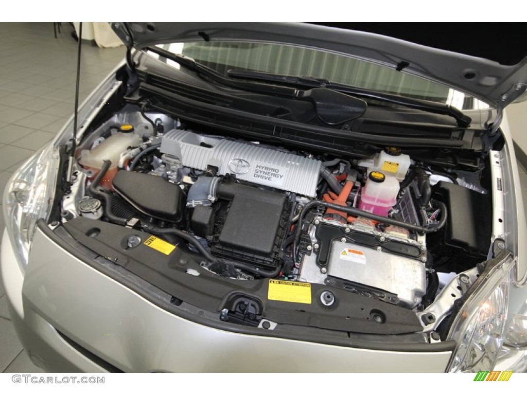 2010 Prius Hybrid III - Classic Silver Metallic / Misty Gray photo #46