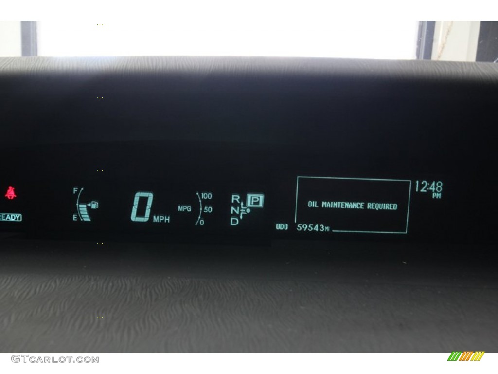 2010 Prius Hybrid III - Classic Silver Metallic / Misty Gray photo #48