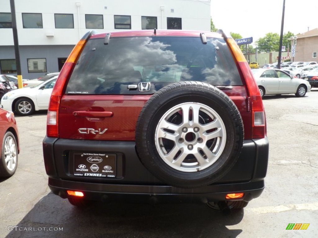2003 CR-V EX 4WD - Chianti Red Pearl / Saddle photo #6