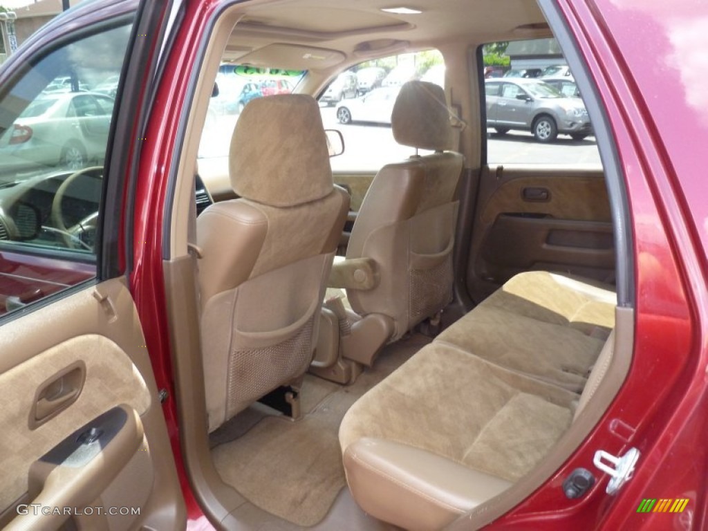 2003 CR-V EX 4WD - Chianti Red Pearl / Saddle photo #11