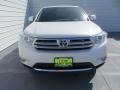 2013 Blizzard White Pearl Toyota Highlander SE  photo #8