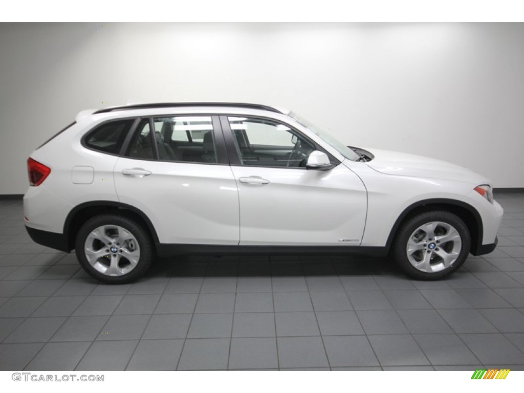 Mineral White Metallic 2014 BMW X1 sDrive28i Exterior Photo #84300291
