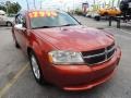 2008 Sunburst Orange Pearl Dodge Avenger SXT  photo #1