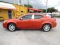 2008 Sunburst Orange Pearl Dodge Avenger SXT  photo #7