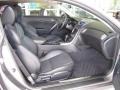 2011 Hyundai Genesis Coupe Black Leather Interior Front Seat Photo
