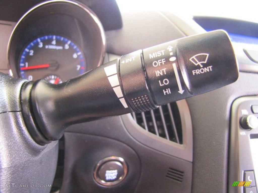 2011 Hyundai Genesis Coupe 3.8 Grand Touring Controls Photo #84301290