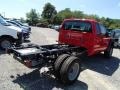 Vermillion Red - F550 Super Duty XL SuperCab 4x4 Chassis Photo No. 8