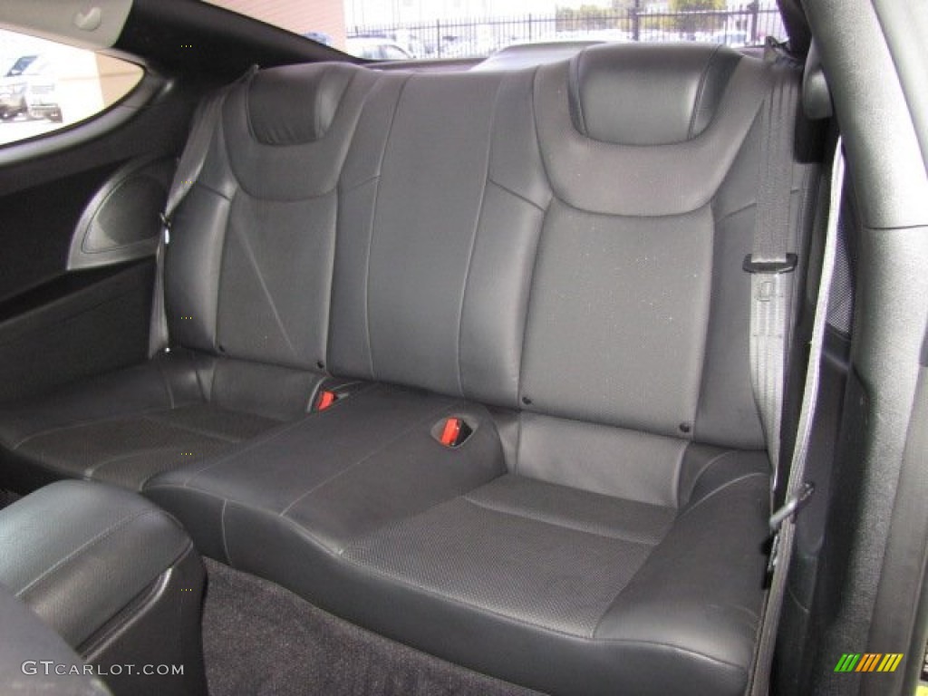 2011 Hyundai Genesis Coupe 3.8 Grand Touring Rear Seat Photos