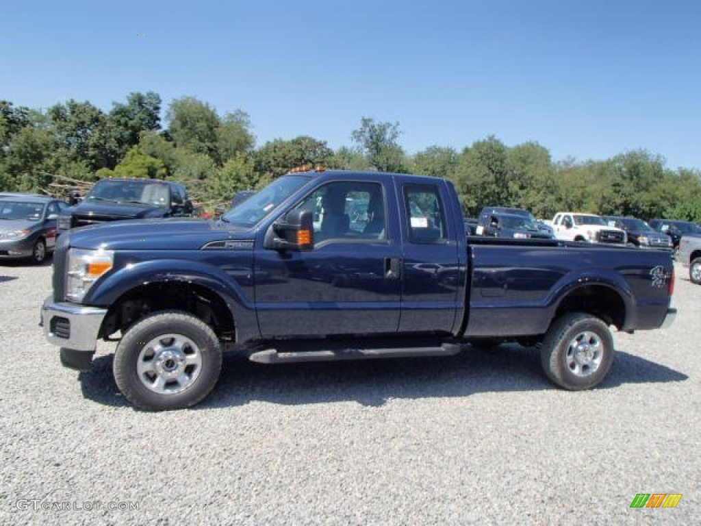 Blue Jeans Metallic 2014 Ford F250 Super Duty XL SuperCab 4x4 Exterior Photo #84301734