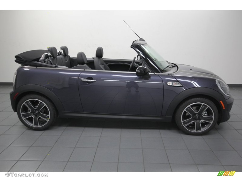 Highclass Gray Metallic 2014 Mini Cooper S Convertible Exterior Photo #84302055