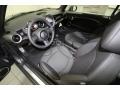 Carbon Black 2014 Mini Cooper S Convertible Interior Color