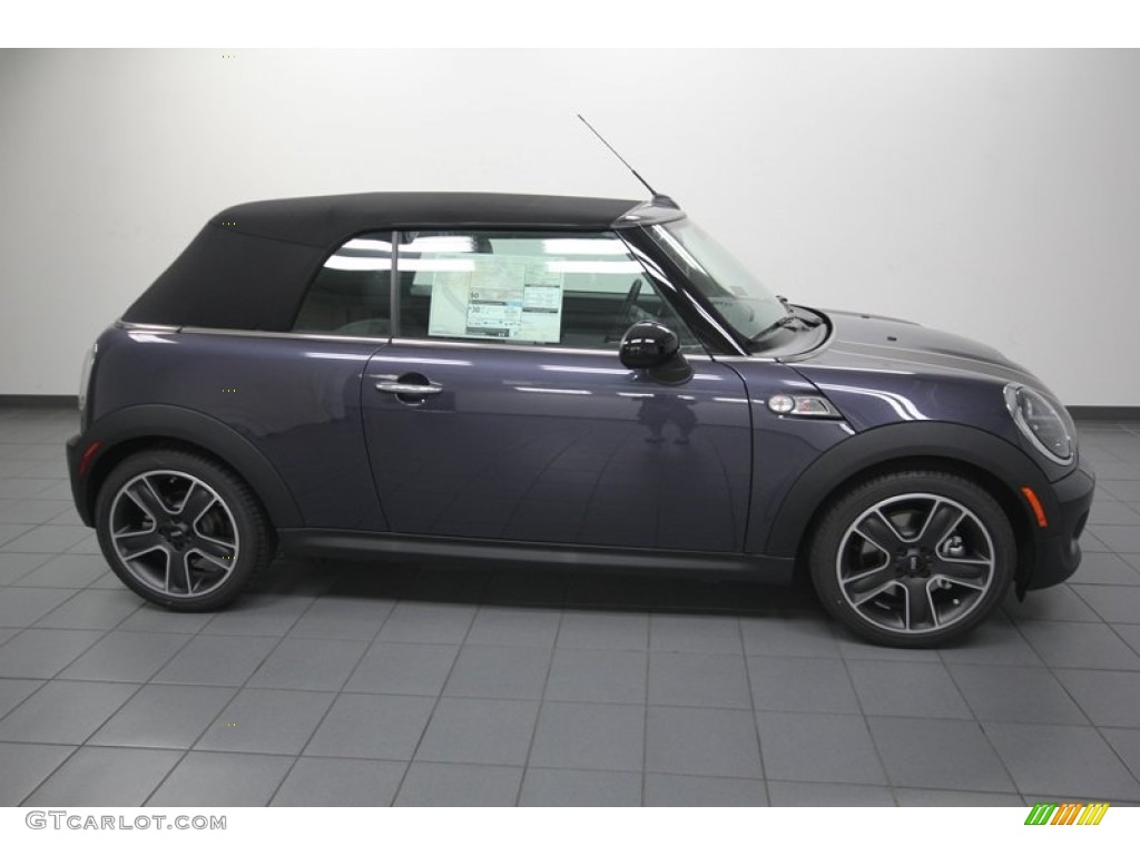 Highclass Gray Metallic 2014 Mini Cooper S Convertible Exterior Photo #84302130