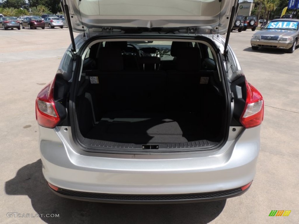 2012 Focus SEL 5-Door - Ingot Silver Metallic / Charcoal Black photo #4