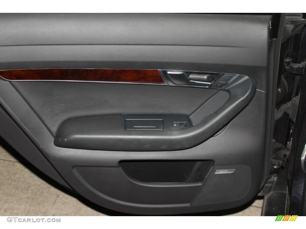 2008 A6 3.2 quattro Sedan - Oyster Grey Metallic / Black photo #33