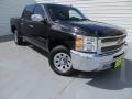 2013 Black Chevrolet Silverado 1500 LT Crew Cab  photo #2