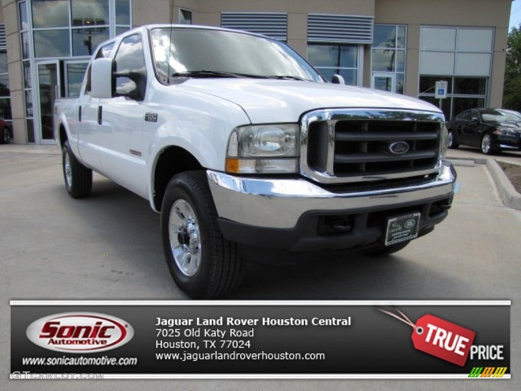 Oxford White Ford F250 Super Duty