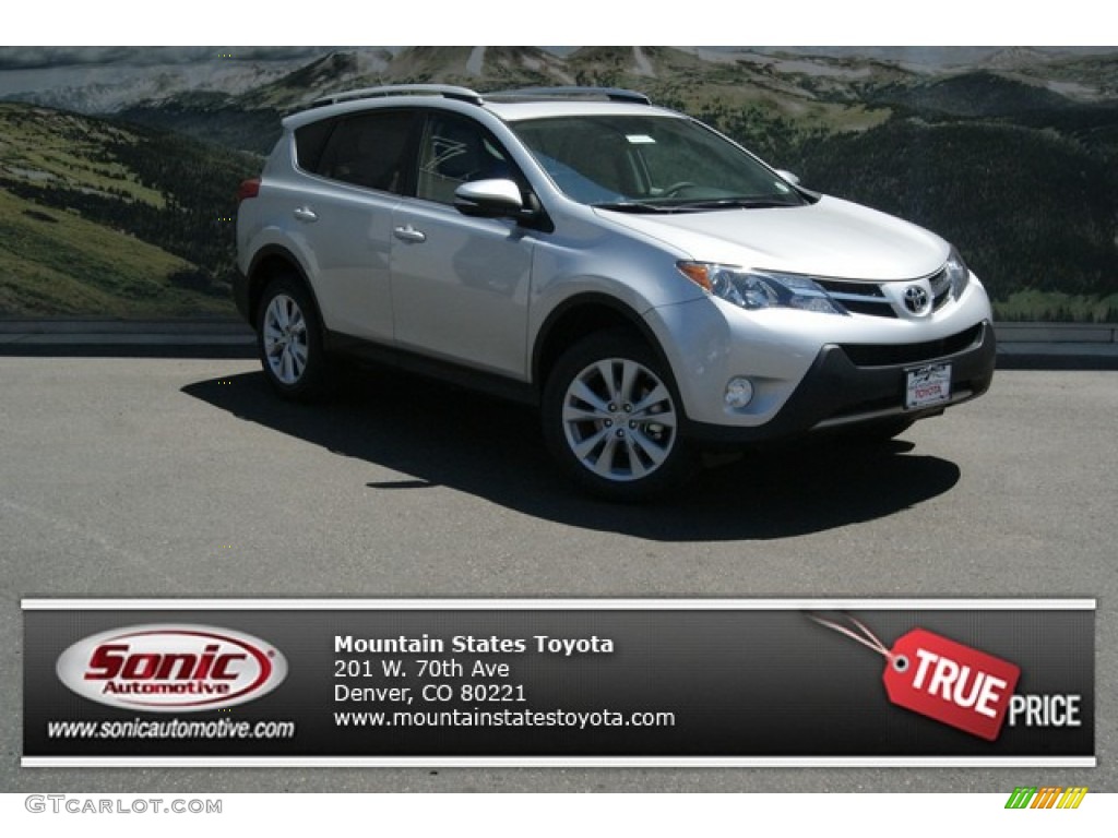 2013 RAV4 Limited AWD - Classic Silver Metallic / Ash photo #1