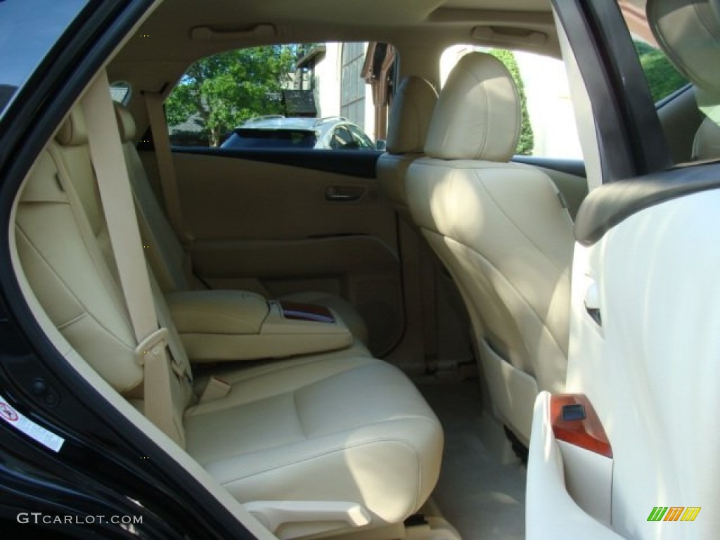 2010 RX 350 AWD - Obsidian Black / Parchment/Brown Walnut photo #22