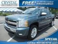 Blue Granite Metallic 2011 Chevrolet Silverado 1500 LT Crew Cab