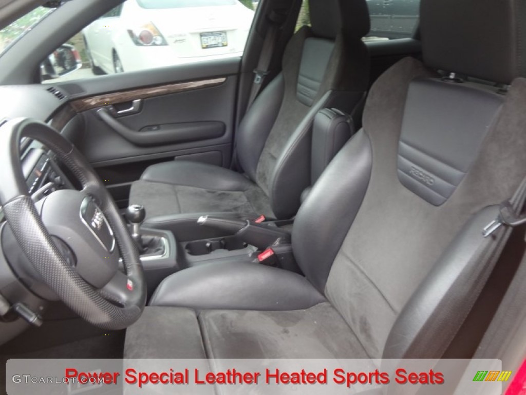 2008 S4 4.2 quattro Sedan - Brilliant Red / Black/Black photo #4