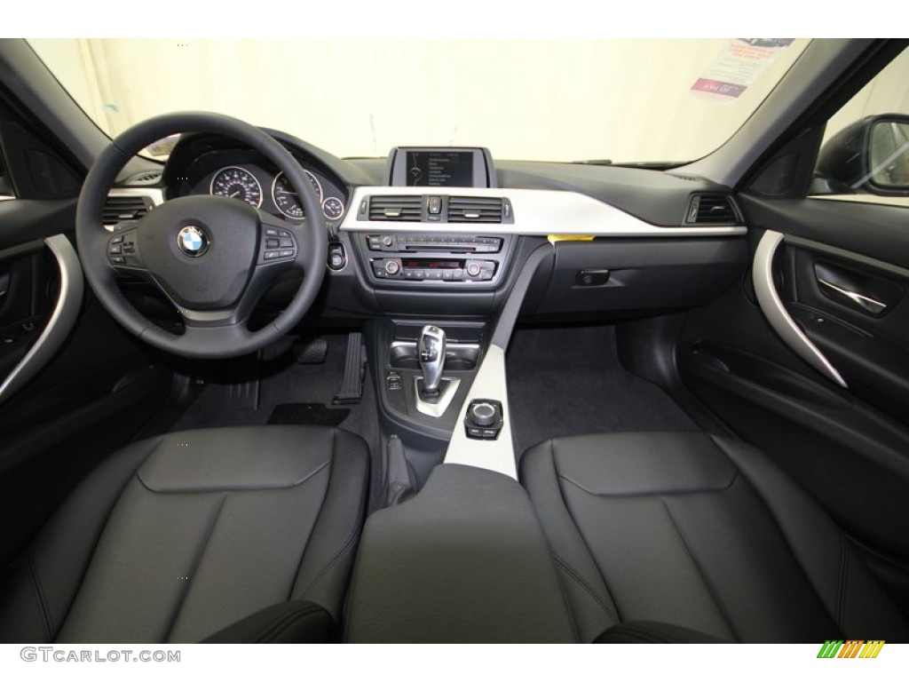 2013 3 Series 328i Sedan - Jet Black / Black photo #4