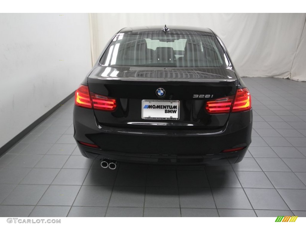 2013 3 Series 328i Sedan - Jet Black / Black photo #10