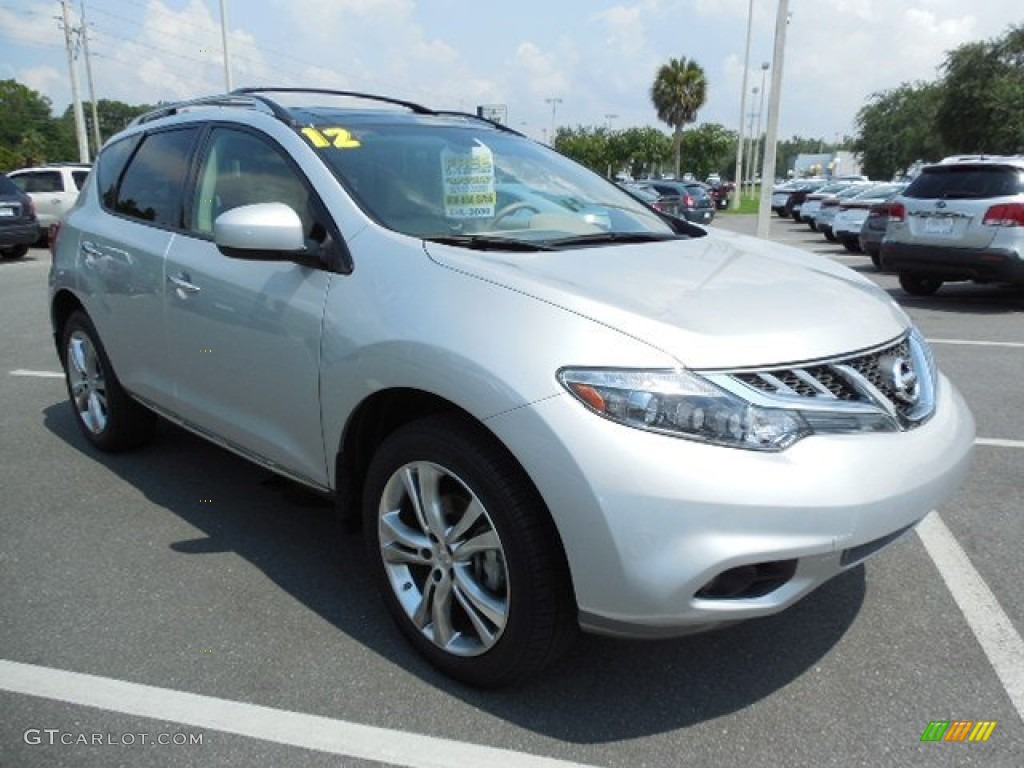 2012 Murano LE - Brilliant Silver / Beige photo #11