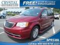 2011 Deep Cherry Red Crystal Pearl Chrysler Town & Country Limited  photo #1