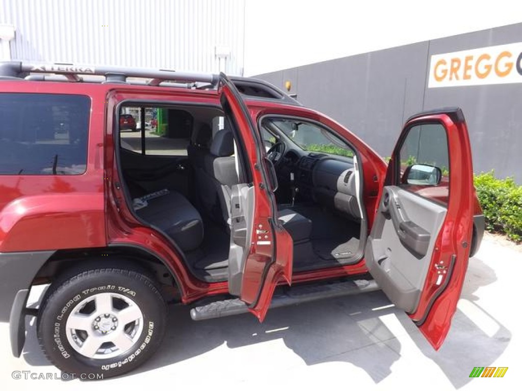 2008 Xterra S 4x4 - Red Brawn / Steel/Graphite photo #9