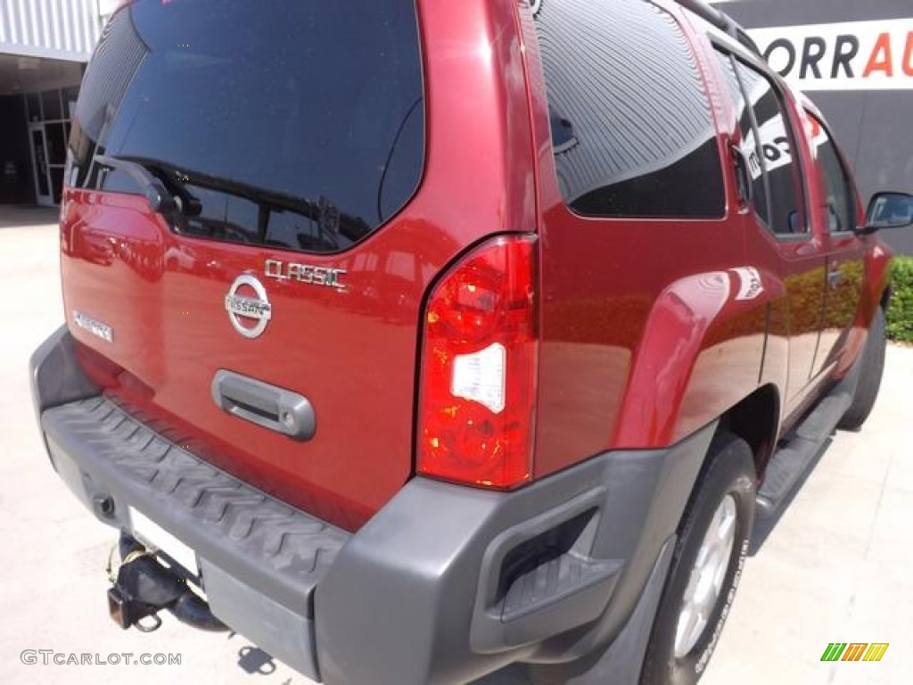 2008 Xterra S 4x4 - Red Brawn / Steel/Graphite photo #14