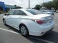 2011 Porcelain White Pearl Hyundai Sonata Hybrid  photo #3