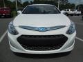 2011 Porcelain White Pearl Hyundai Sonata Hybrid  photo #13