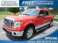 2011 Race Red Ford F150 XLT SuperCrew  photo #1