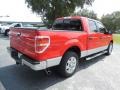 2011 Race Red Ford F150 XLT SuperCrew  photo #8