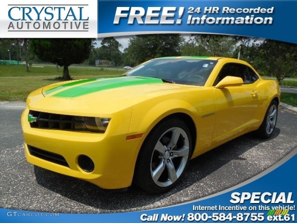 Rally Yellow Chevrolet Camaro