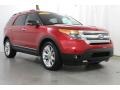 2011 Red Candy Metallic Ford Explorer XLT 4WD  photo #4