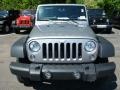 2014 Billet Silver Metallic Jeep Wrangler Unlimited Sport S 4x4  photo #10