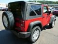 2014 Flame Red Jeep Wrangler Sport S 4x4  photo #5