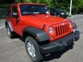 2014 Flame Red Jeep Wrangler Sport S 4x4  photo #9