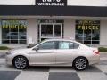 2013 Champagne Frost Pearl Honda Accord Sport Sedan  photo #1