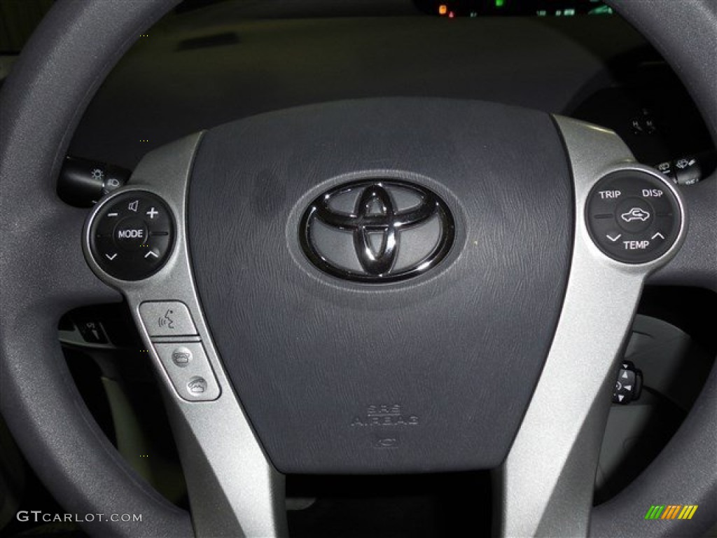 2011 Prius Hybrid III - Winter Gray Metallic / Dark Gray photo #15
