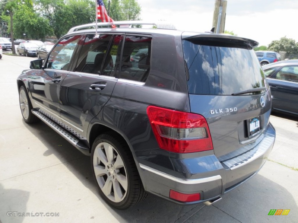 2010 GLK 350 4Matic - Steel Grey Metallic / Black photo #7