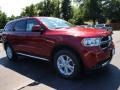 2013 Deep Cherry Red Crystal Pearl Dodge Durango SXT AWD  photo #2