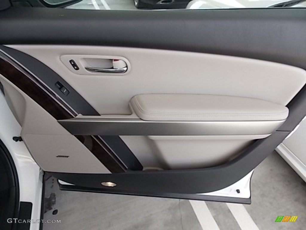 2011 CX-9 Grand Touring - Crystal White Pearl Mica / Sand photo #24