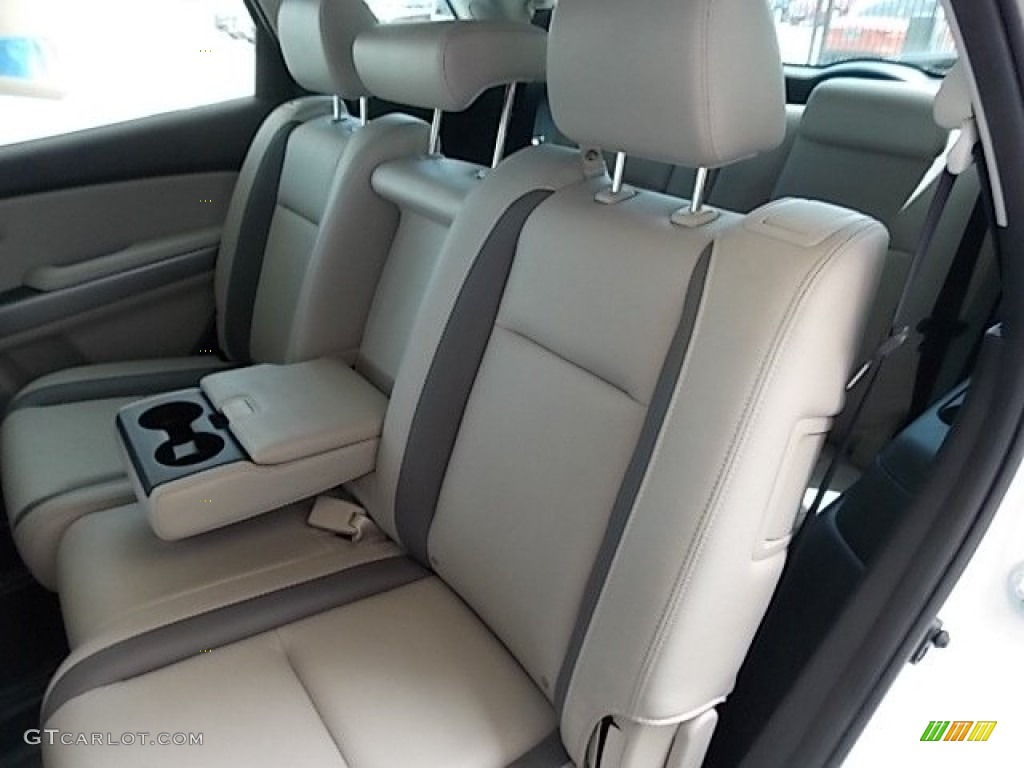 2011 CX-9 Grand Touring - Crystal White Pearl Mica / Sand photo #35